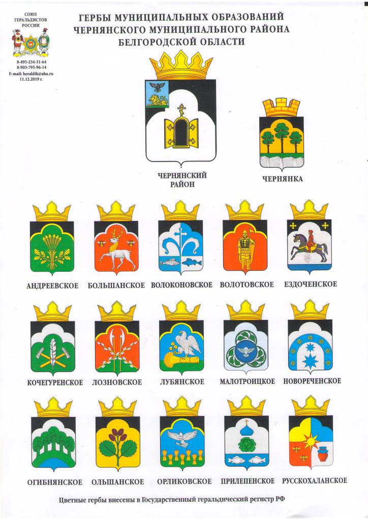 Гербы белгородской области и районов презентация
